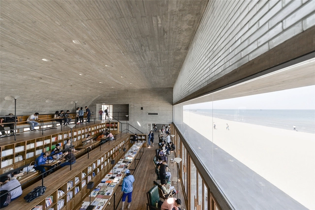Biblioteca en la costa  / Vector Architects - Bibliotecas