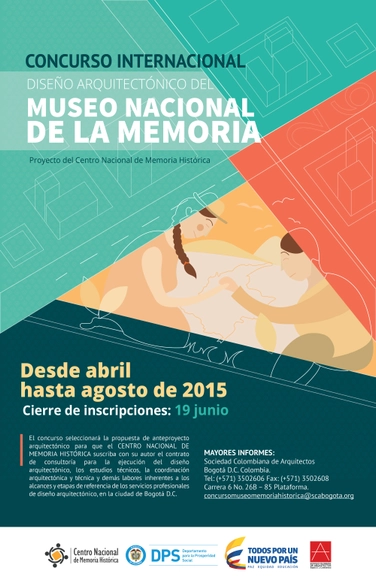 Convocatoria pública e internacional para el diseño del Museo Nacional de la Memoria en Colombia - Imagen Principal