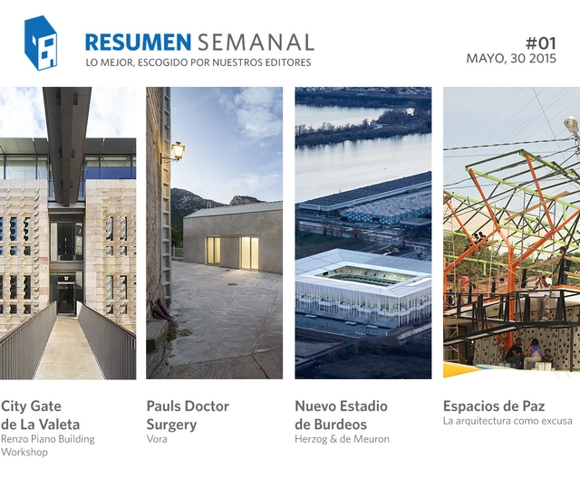 Resumen Semanal: Renzo Piano en Malta, la arquitectura como excusa y 12 fórmulas de Excel que debes conocer - Imagen Principal