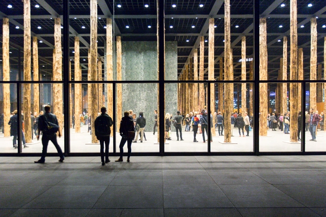Gallery: David Chipperfield's "Sticks and Stones" Installation in The Neue Nationalgalerie - Featured Image