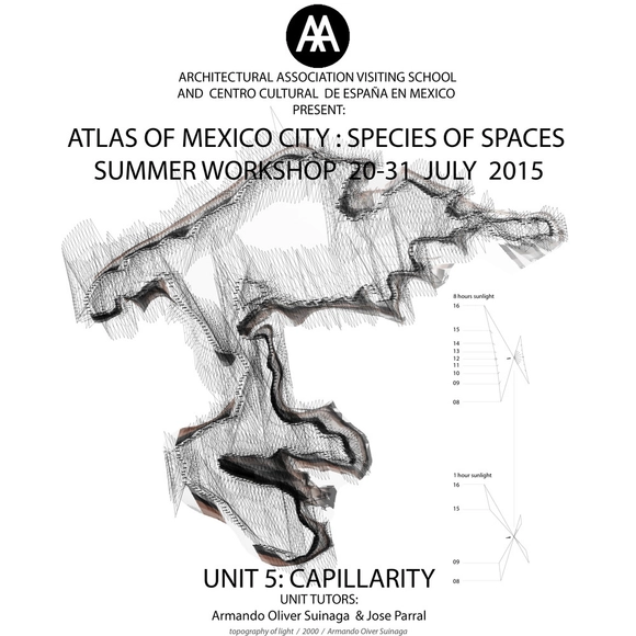 AA Visiting School Ciudad de Mexico 2015: Especies de Espacios, Atlas de la Ciudad de México [¡Sorteo cerrado!] - Imagen Principal