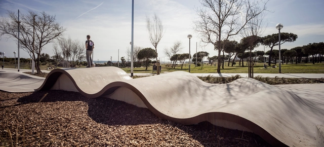 Skate Park de La Mar Bella / Scob  - Skatepark