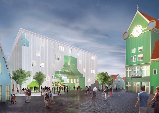 MVRDV gana el concurso para diseñar 'Zaanstad Cultural Cluster' - Centro Cultural