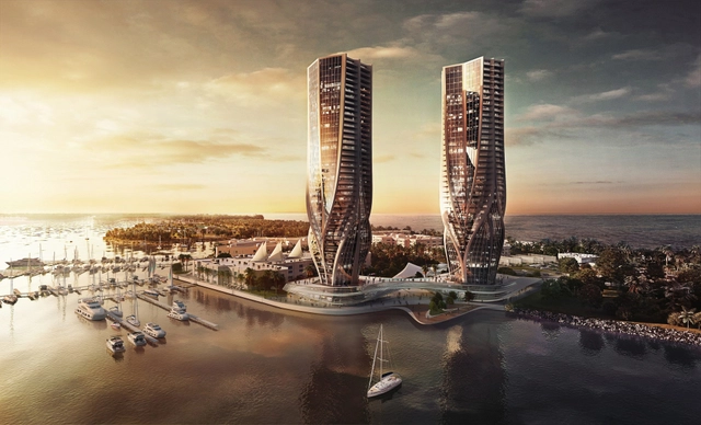 Zaha Hadid Designs Two "Sculptural" Towers for Australia's Gold Coast - Featured Image