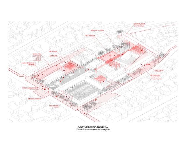 Concurso de plan maestro del campus Lo Contador, Chile / Beals Lyon Arquitectos - Universidad