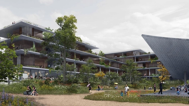 'Flower Terraces': Proyecto ganador de Zeller & Moye en China  - Imagen Principal