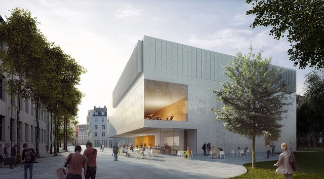 HPP Selected to Redesign Cologne's University of Music and Dance - Extension, Facade