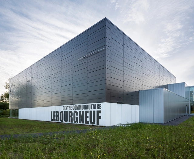 Lebourgneuf Community Center / CCM2 Architectes - Community Center, Facade