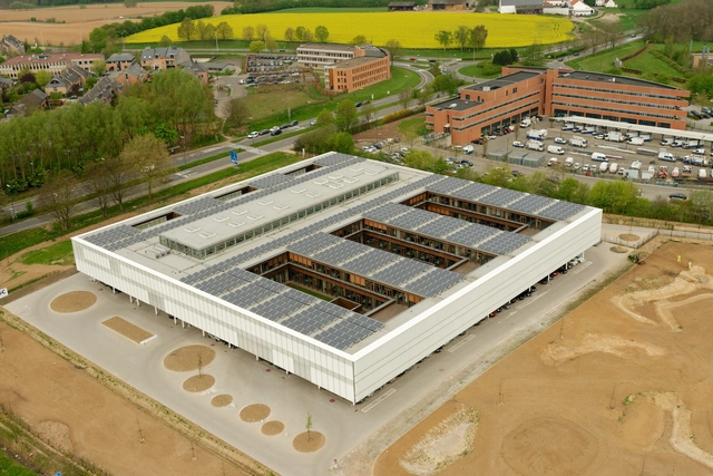 Oficina principal de AGC Glass Europe / SAMYN and PARTNERS - Edificios Institucionales