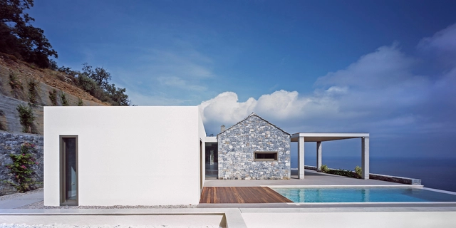 Villa Melana / Valia Foufa + Panagiotis Papassotiriou - Casas