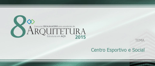 Inscrições abertas para o 8º Concurso CBCA para estudantes de arquitetura - Imagem de Destaque