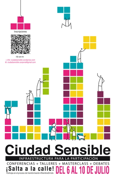 Ciudad Sensible 2015: infraestructura para la participación / Valencia, España - Imagen Principal