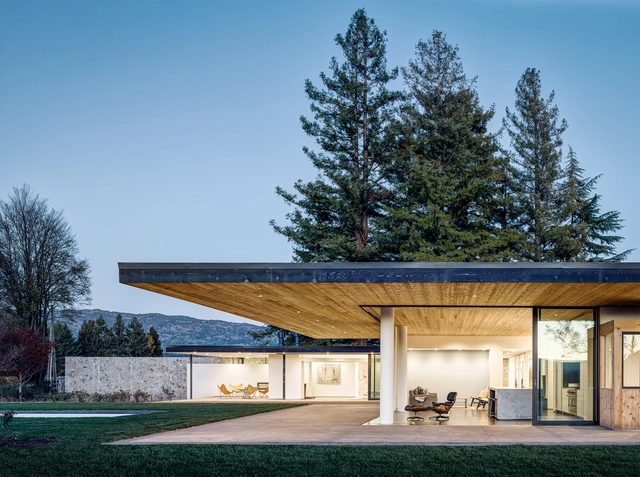 山谷里的住宅 / Jørgensen Design - 独立住宅
