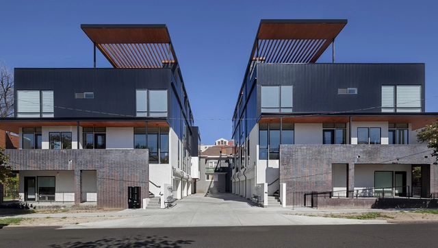 Emerson Rowhouse / Meridian 105 Architecture - Vivienda Colectiva