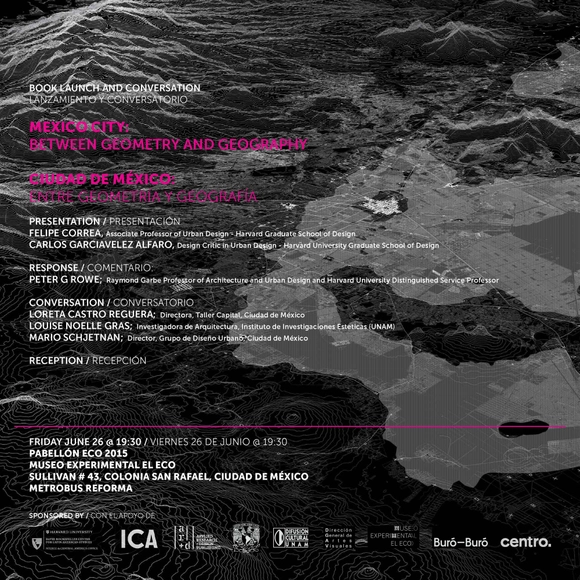 Lanzamiento y conversación del libro Ciudad de México: Entre Geometría y Geografía / Ciudad de México  - Imagen Principal