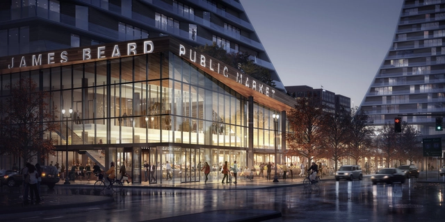 Snøhetta projeta novo mercado público para Portland - Imagem de Destaque