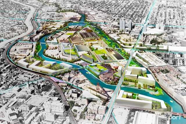 芝加哥 PORT Urbanism & R2Companies 提出了复兴芝加哥鹅岛方案 - 主图