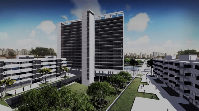 Menção Honrosa no concurso Operação Urbana Consorciada Água Branca / Spadoni AA - Fachada, Urbano