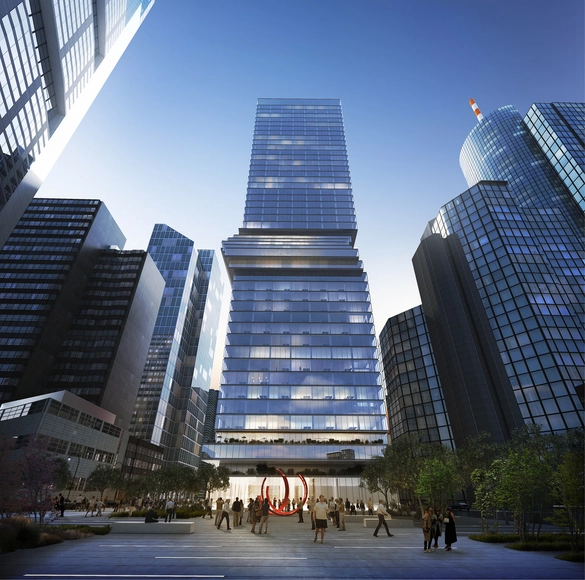 BIG Designs New Tower for Frankfurt - Skyscrapers, Facade, Cityscape