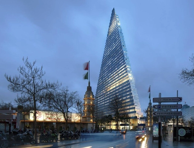 Paris aprueba construcción del "Triangle Tower" de Herzog & de Meuron - Imagen Principal