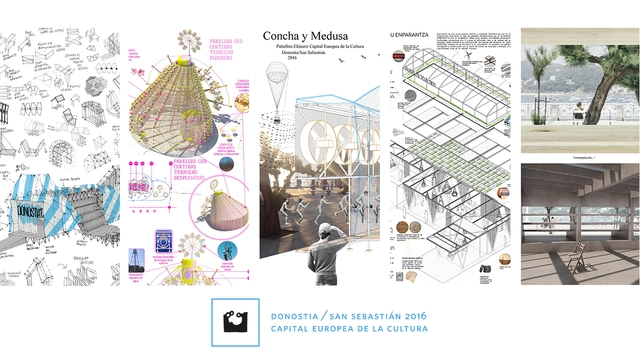 Cinco proyectos preseleccionados para un punto de información para San Sebastián 2016 - Imagen Principal