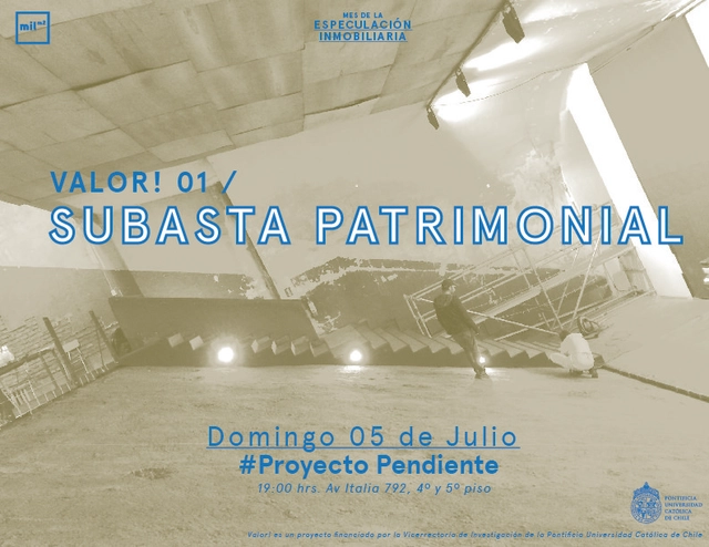 Valor! 01: Subasta patrimonial / Mil M2, Santiago - Imagen Principal