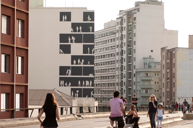 Arte e Arquitetura: "Empena Viva" por Nitsche Projetos Visuais - Arte E Arquitetura