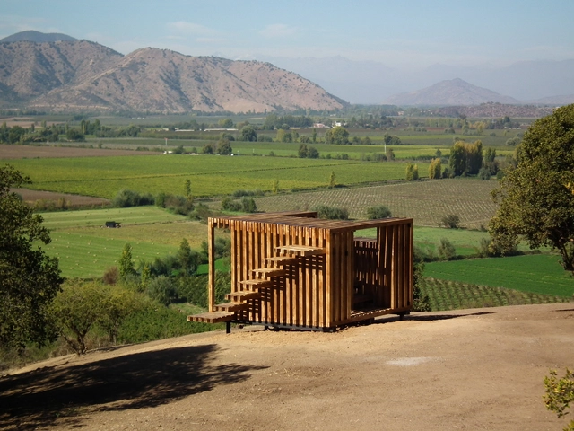 Mirador del caminante Poqui en Coltauco, Chile - Paisaje Y Arquitectura