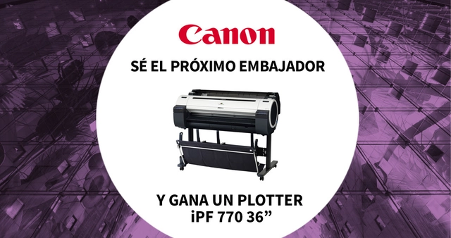 Arquitecto/Diseñador: "Sé el embajador de la marca CANON" - Imagen Principal