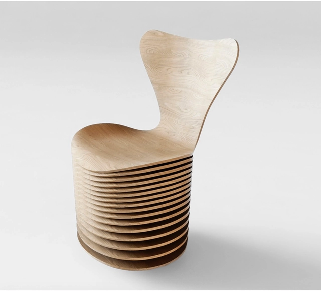 BIG, Jean Nouvel y 5 otros arquitectos reinterpretan 'Series 7 Chair' de Arne Jacobsen - Imagen Principal
