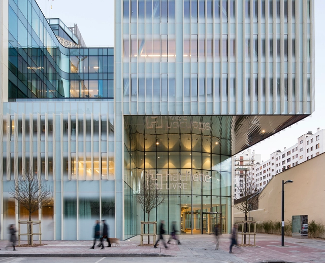 Sede biblioteca editorial Hachette / Jacques Ferrier Architectures - Interiores De Oficina