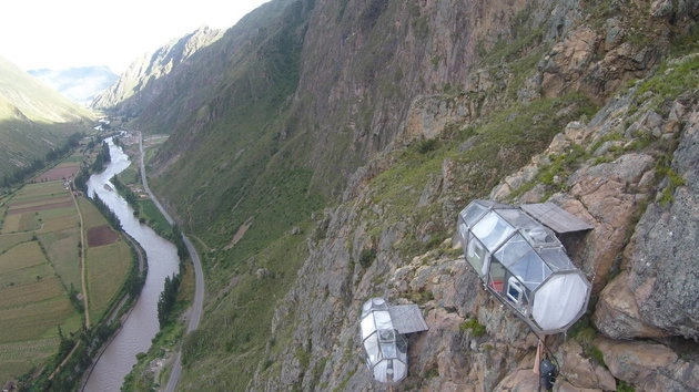 Disfruta el Valle Sagrado de los Incas en una de estas cápsulas (a 120 metros de altura) - Imagen Principal