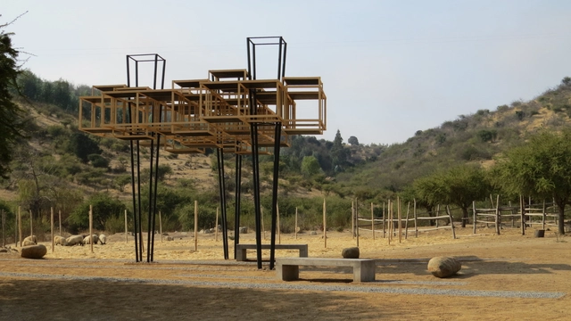Sombras del Salto / Cristián Palma Ramírez - Obras De Pequeña Escala