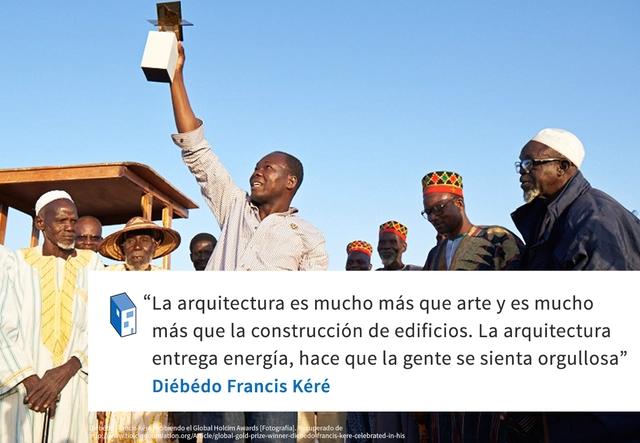 Frases: Diébédo Francis Kéré y el rol social de la Arquitectura - Frases
