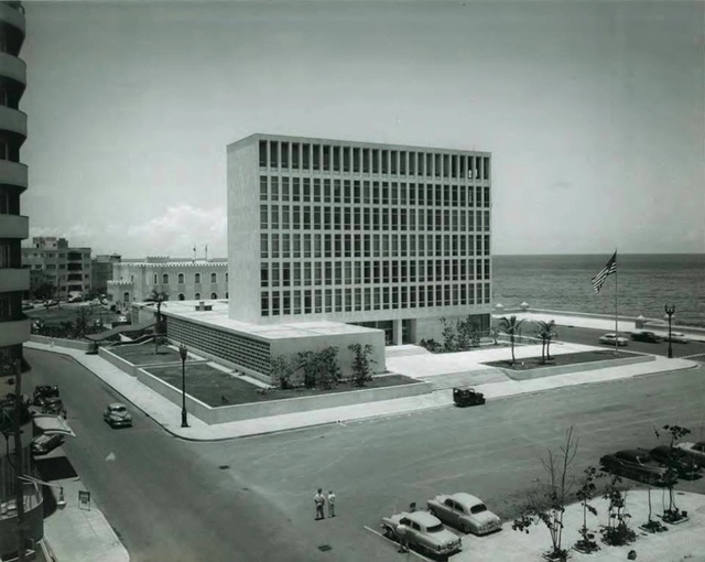 Harrison & Abramovitz's U.S. Embassy Reopens in Havana - Featured Image