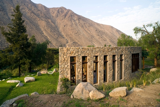 Casa Chontay / Marina Vella Arquitectos - Casas, Jardín, Pilares, Arco, Bosque