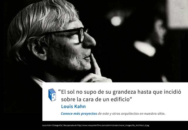 Frases: Louis Kahn y la luz - Frases