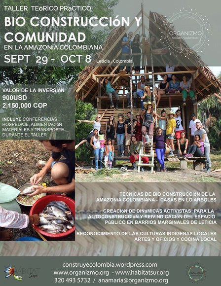 Taller Teórico Práctico: Bioconstrucción y comunidad / Colombia [sorteo cerrado] - Imagen Principal