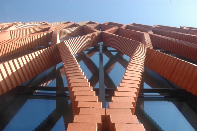 Gramazio Kohler's Robotic Arm Creates an Elegant Twisting Brick Facade - Featured Image