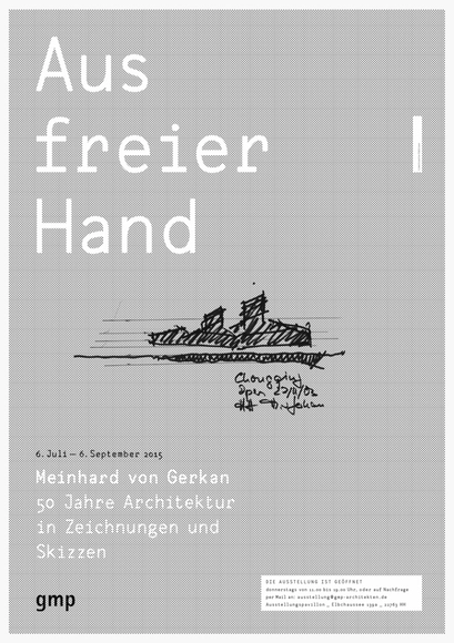 Exhibition: "Lines of Thoughts" Meinhard von Gerkan - 50 Years of Architecture in Sketches and Drawings - Featured Image