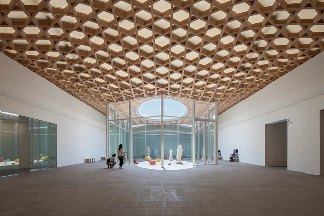 大分县艺术博物馆 / Shigeru Ban Architects - 博物馆