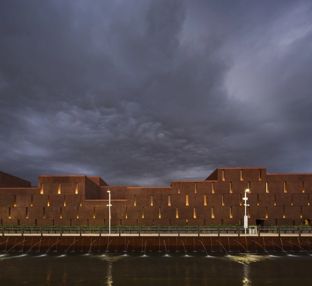 Moroccan Pavilion Milan Expo 2015 / OUALALOU+CHOI  - Pavilion, Facade, Cityscape