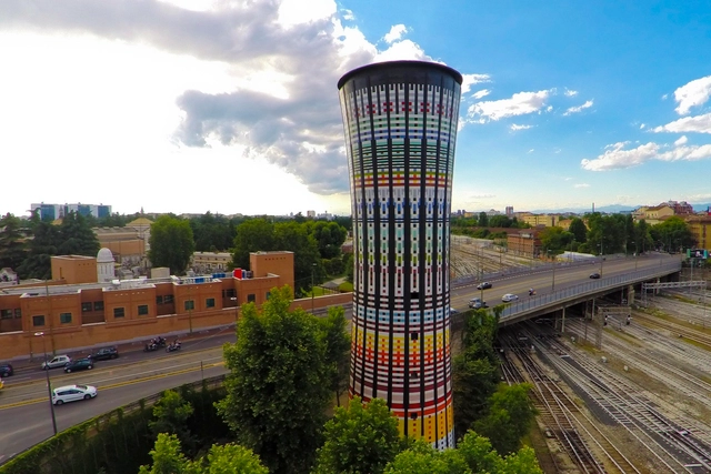 Milan Restores Famous Rainbow Tower Tiles - Featured Image