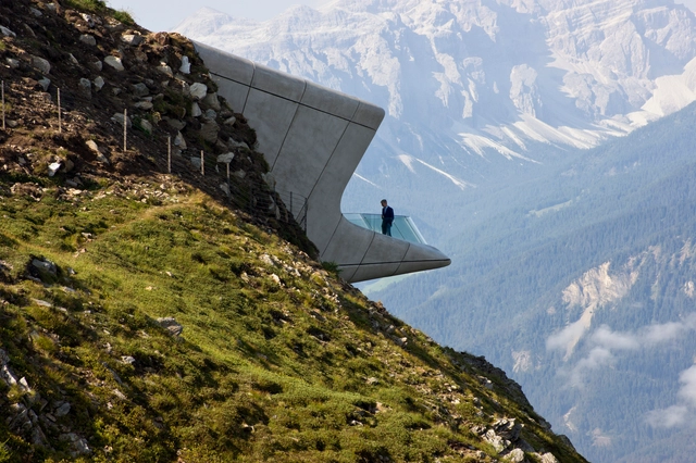 Messner Mountain Museum Corones / Zaha Hadid Architects - Interpretation Center