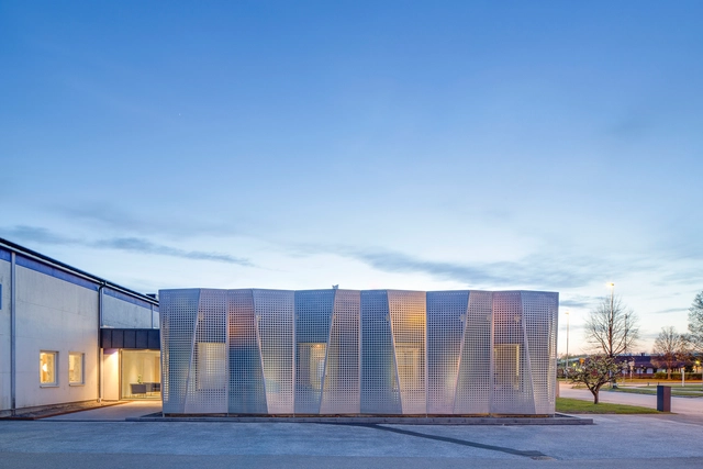 Byggom AB Office Extension / Johan Sundberg arkitektur + Blasberg Andréasson Arkitekter - Extension, Facade