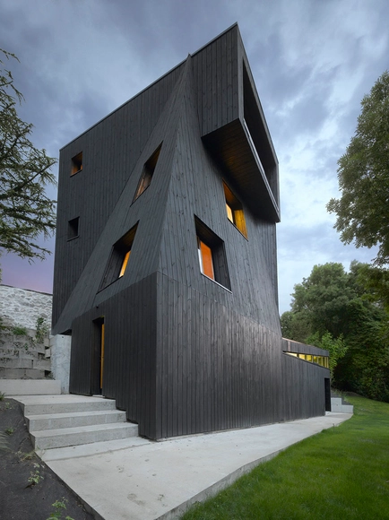 Residencia Saint-Ange / Studio Odile Decq - Casas