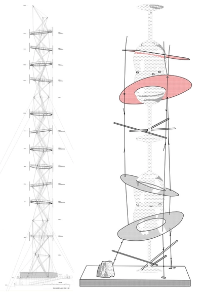 Del Prototipo al Proyecto / La experiencia de Smiljan Radic con Frágil y la Torre Antena - Imagen Principal