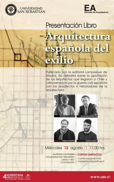 Presentación del libro "Arquitectura española del exilio" / Concepción - Imagen Principal