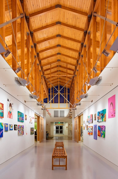 Centro estudiantil Escuela Indian Mountain / Flansburgh Architects - Escuelas