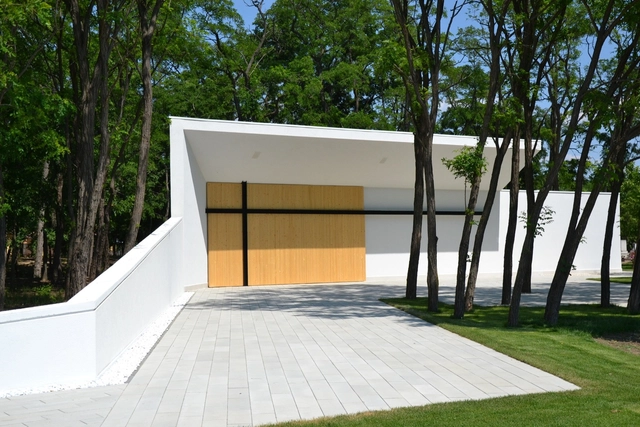 Casa Funerária em Dabas / L.Art Architectural Office - Arquitetura Religiosa